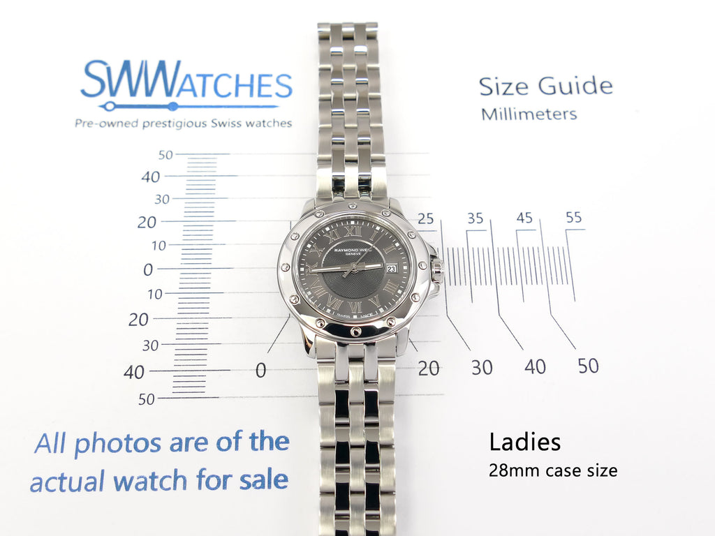 Raymond Weil Tango 5399 Ladies 28mm case size