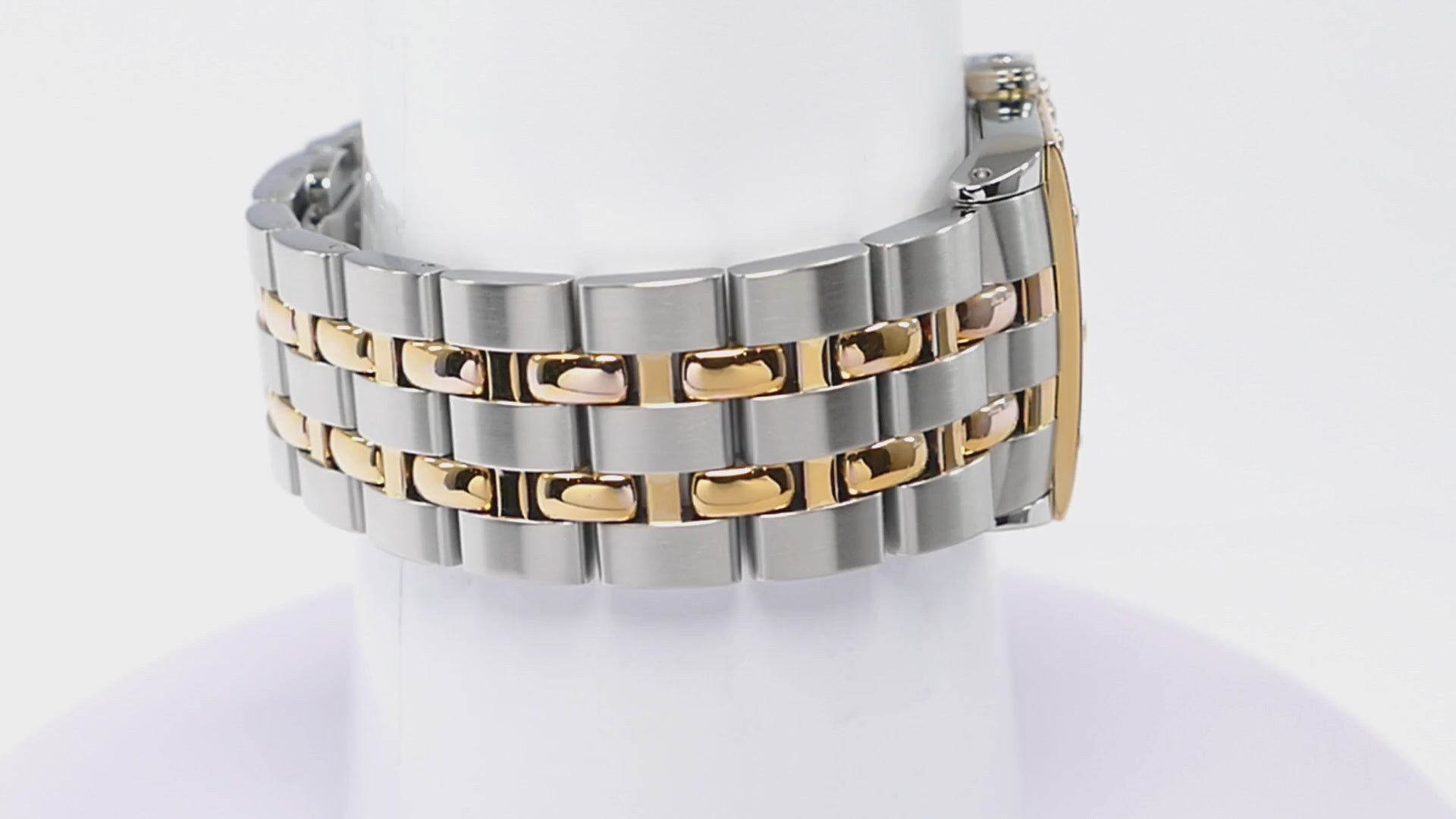Raymond Weil Tango 18k Gold Plated 5381 Men's 28mm White