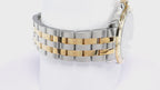 Raymond Weil Tango 5599 Blue Dial Men's 39mm Two Tone 18k Gold
