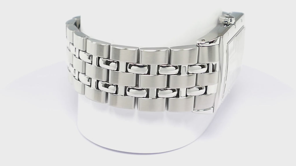 Raymond Weil Tango 5381 Silver Roman Numeral Rectangular 28mm