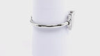 Gucci 1900L Silver Dial Ladies 19mm Square Watch - 16.5cm Bangle