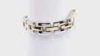 Baume & Mercier Linea White Dial 18k Gold Plated MV045203 Ladies 22mm