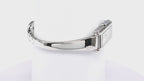 Gucci G-Line 109 Silver Sunburst Dial with 2 Diamonds YA109519