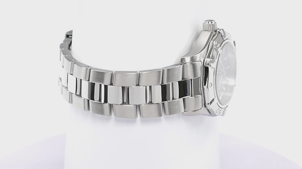 TAG Heuer Aquaracer WAF1417 Blue Mother of Pearl Dial Ladies 27mm