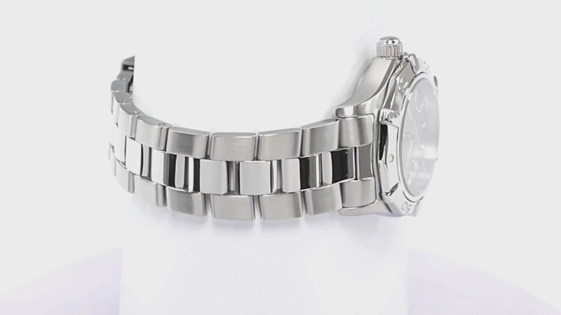 TAG Heuer Aquaracer WAF1417 Blue Mother of Pearl Dial Ladies 27mm