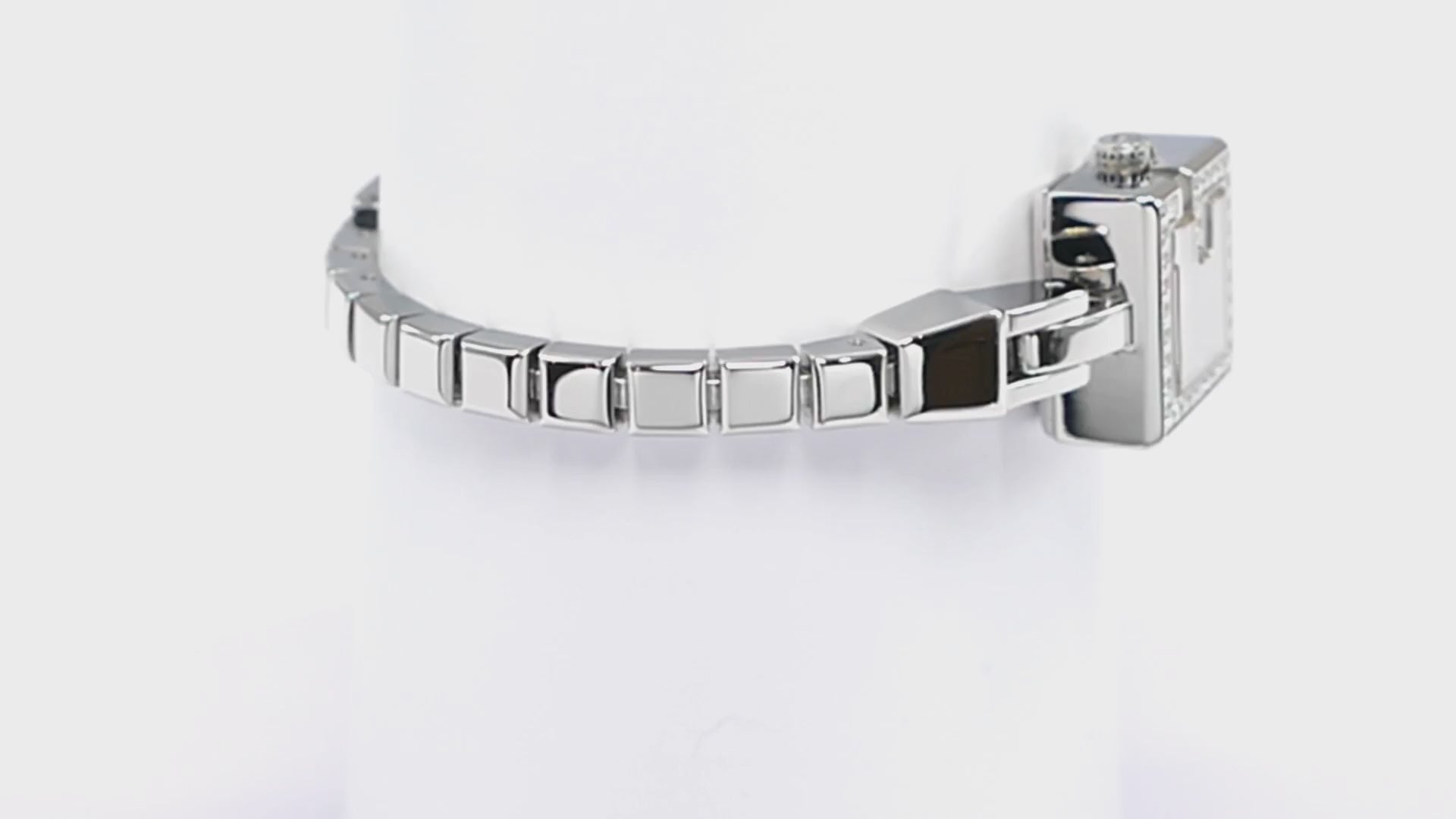 Gucci Mini G 102 White 32 Diamonds Ladies 14mm Mother of Pearl