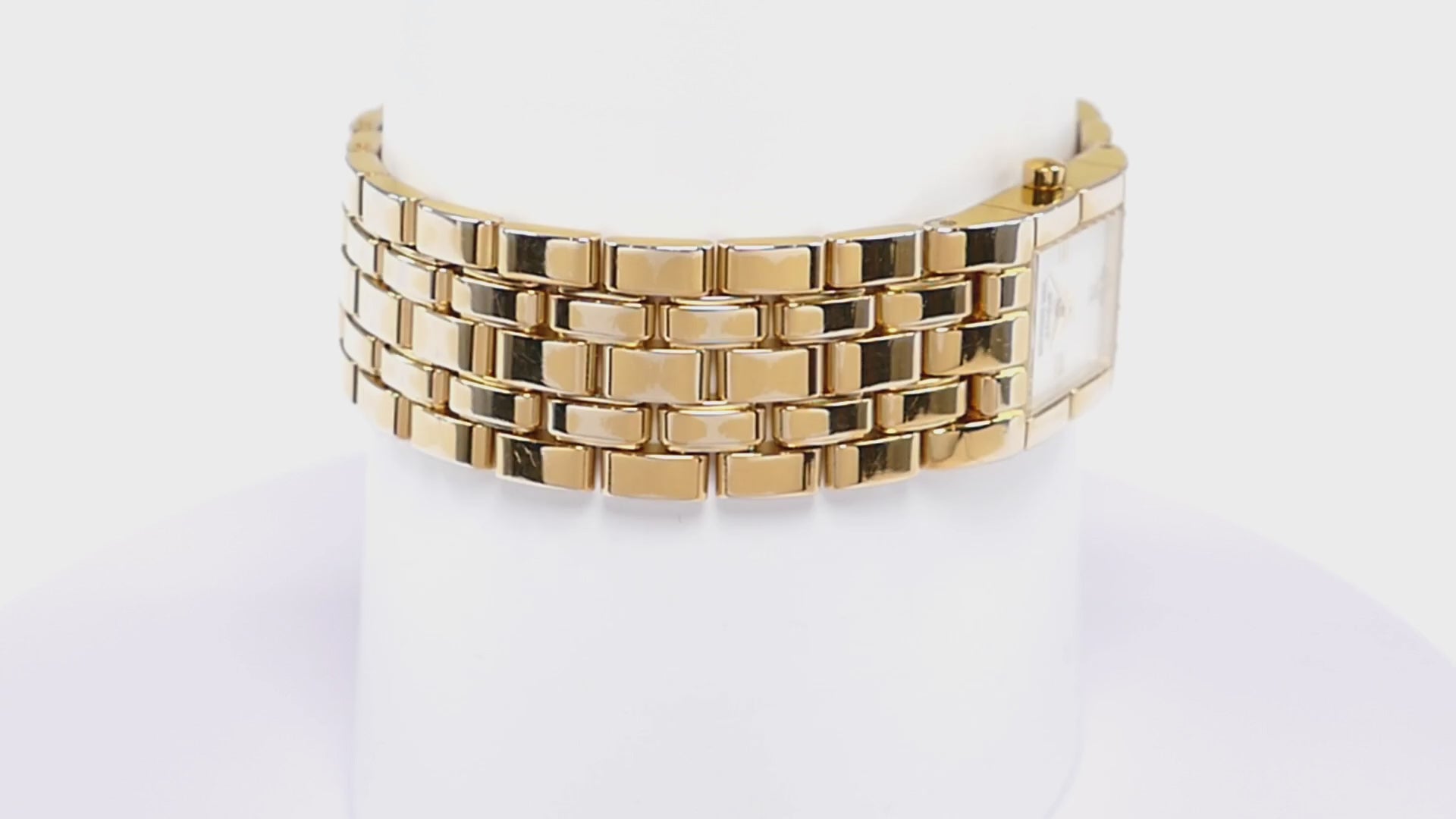 Raymond Weil Tema 5886 White Dial 18k Gold Plated Ladies 17mm