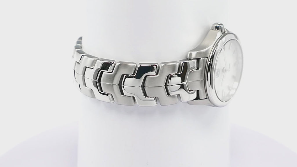 TAG Heuer Link WJF1410 White Mother of Pearl Dial Ladies 24mm