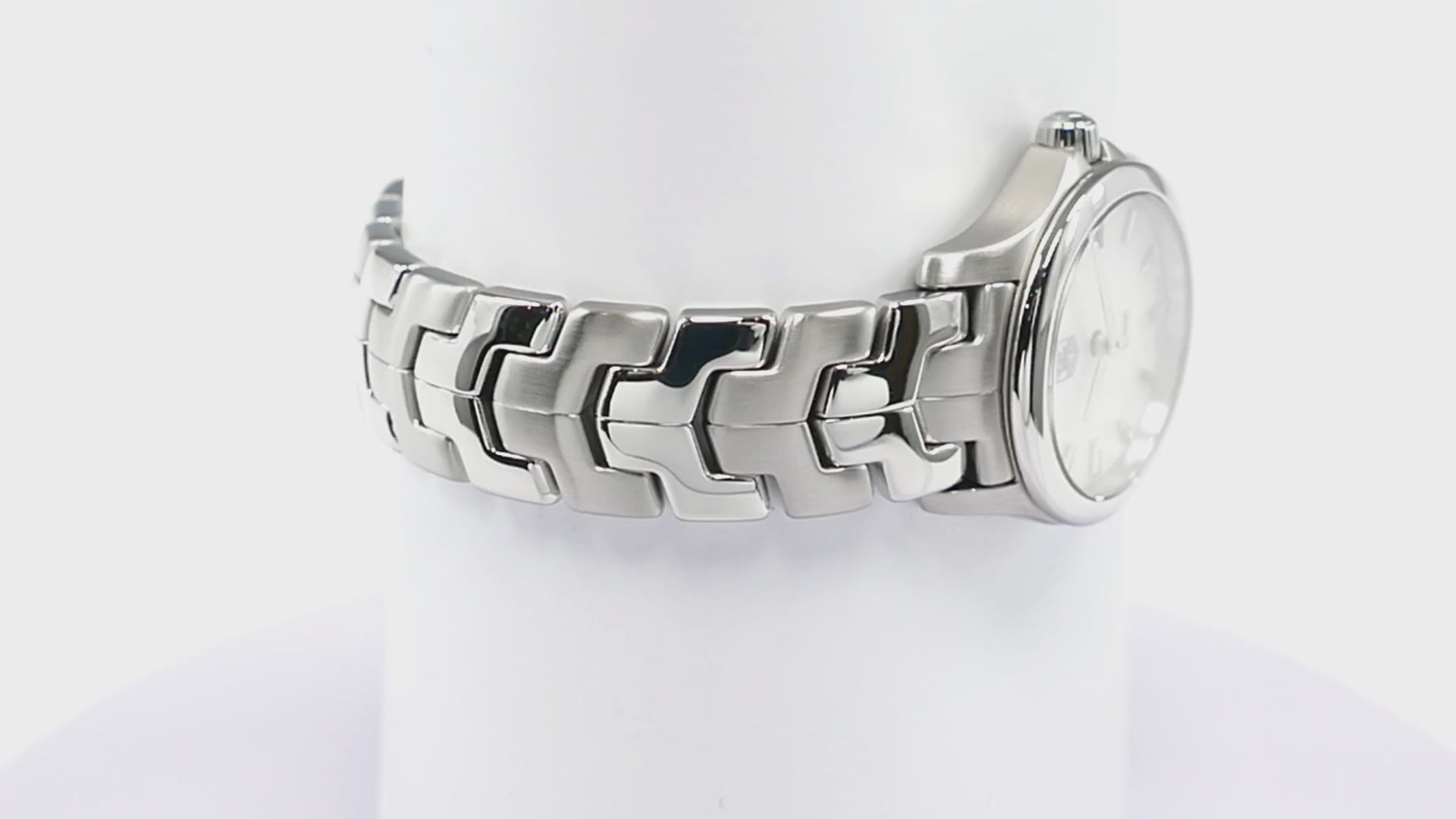 TAG Heuer Link WJF1410 White Mother of Pearl Dial Ladies 24mm