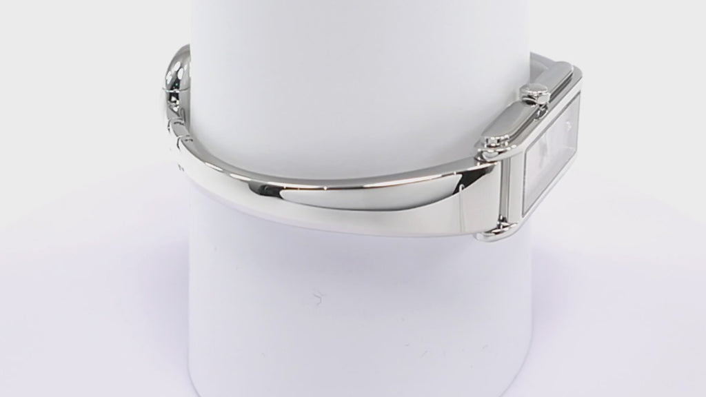 Gucci G-Line 109 Pink Mother of Pearl 2 Diamonds Ladies YA109520