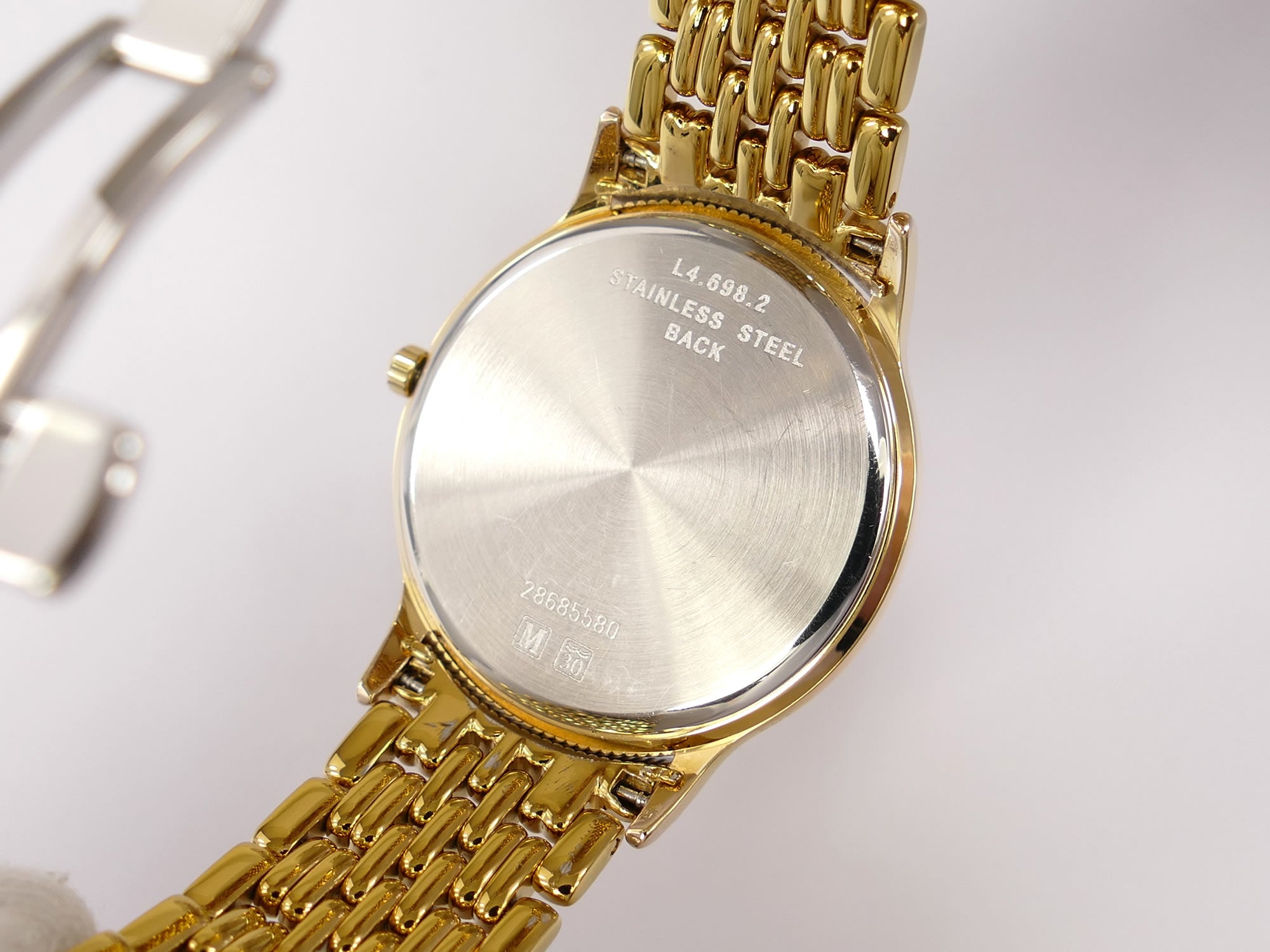 Longines Classic L4.698.2 stainless steel case back