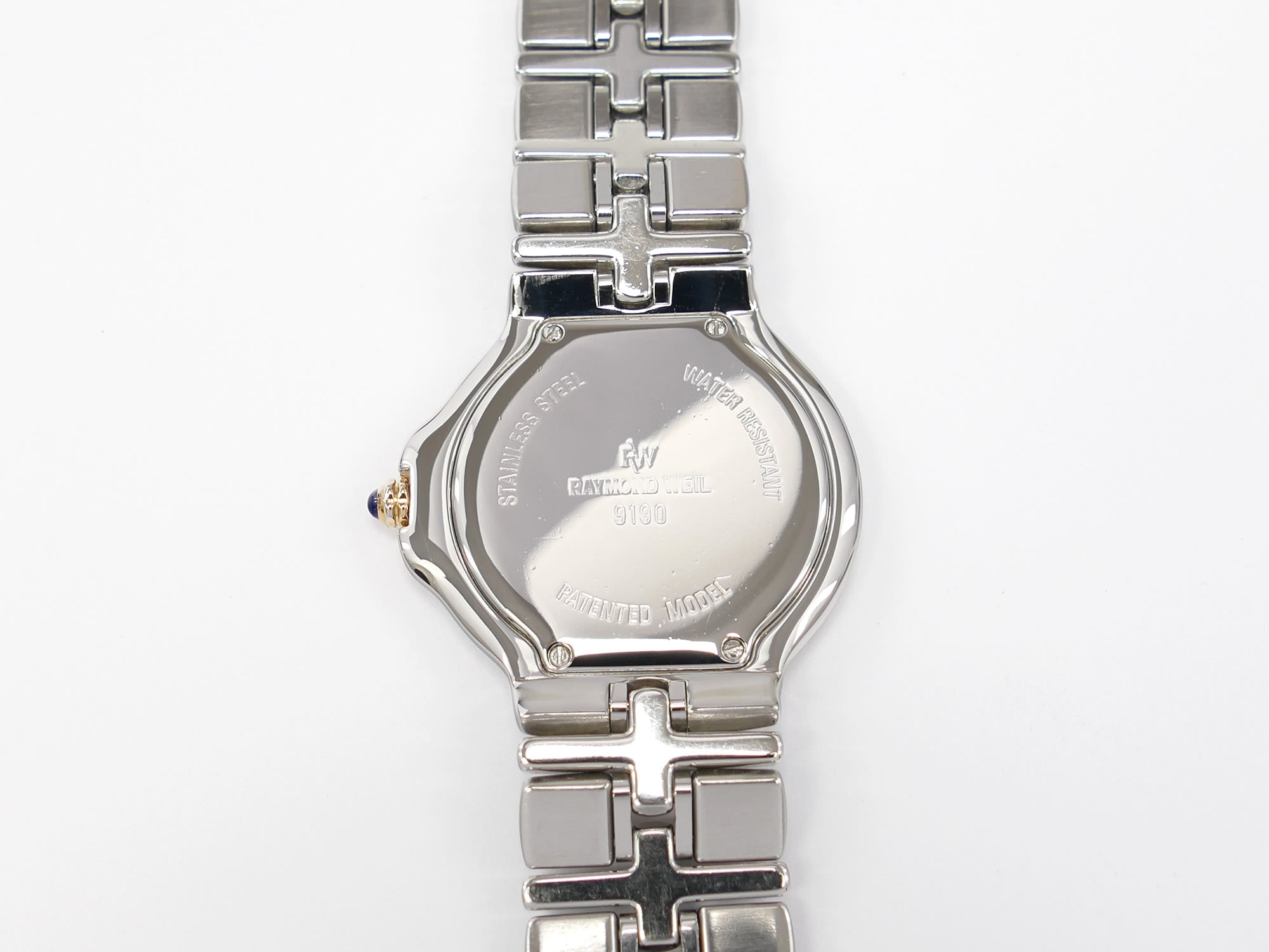 Raymond Weil Parsifal 9190 stainless steel case back