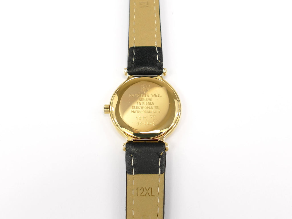 Raymond Weil 9936-2 18k Gold Plated case back