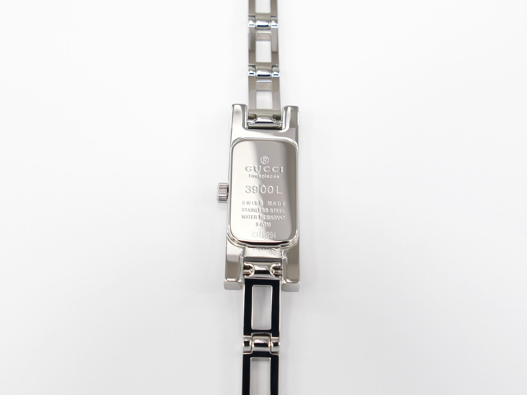 Gucci 3900L Stainless Steel case back