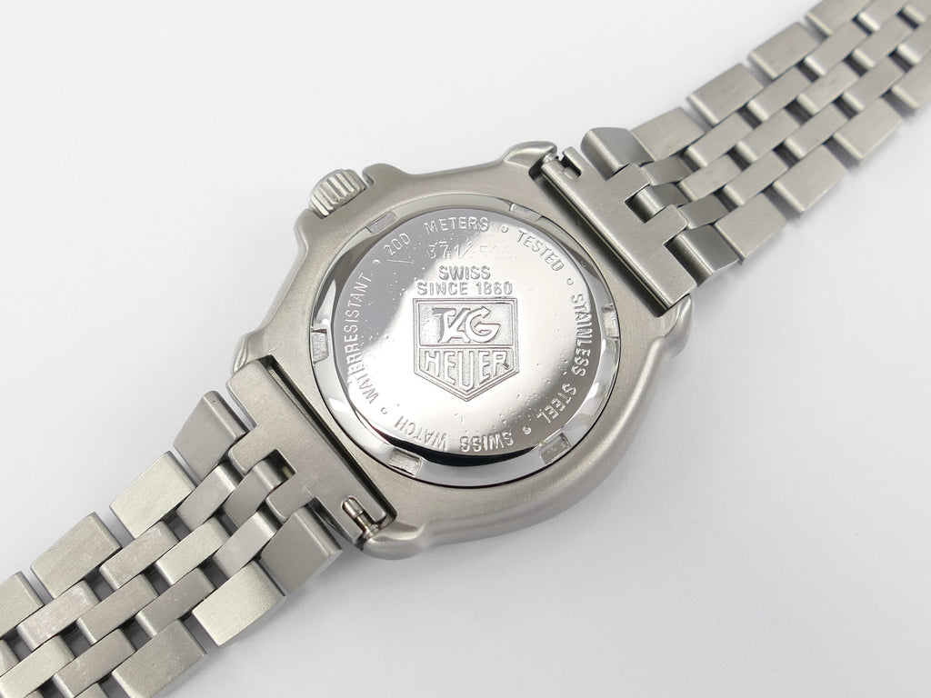 TAG Heuer Formula 1 Ladies 371.508 stainless steel screw down case back