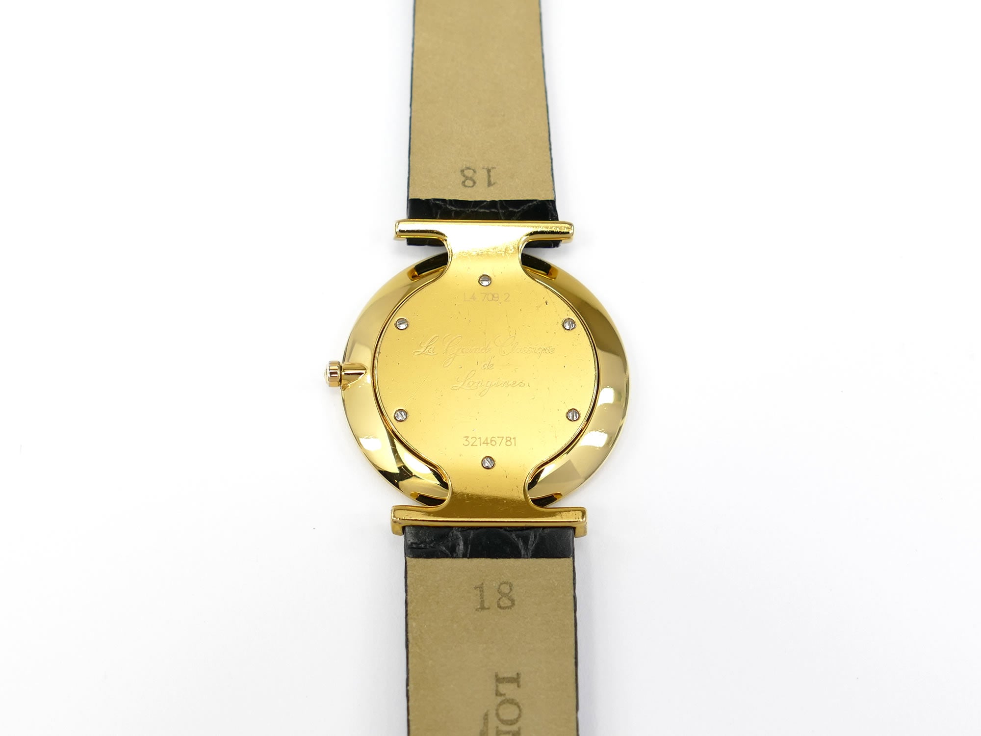 Longines La Grande Classique L4.709.2 Gold PVD case back