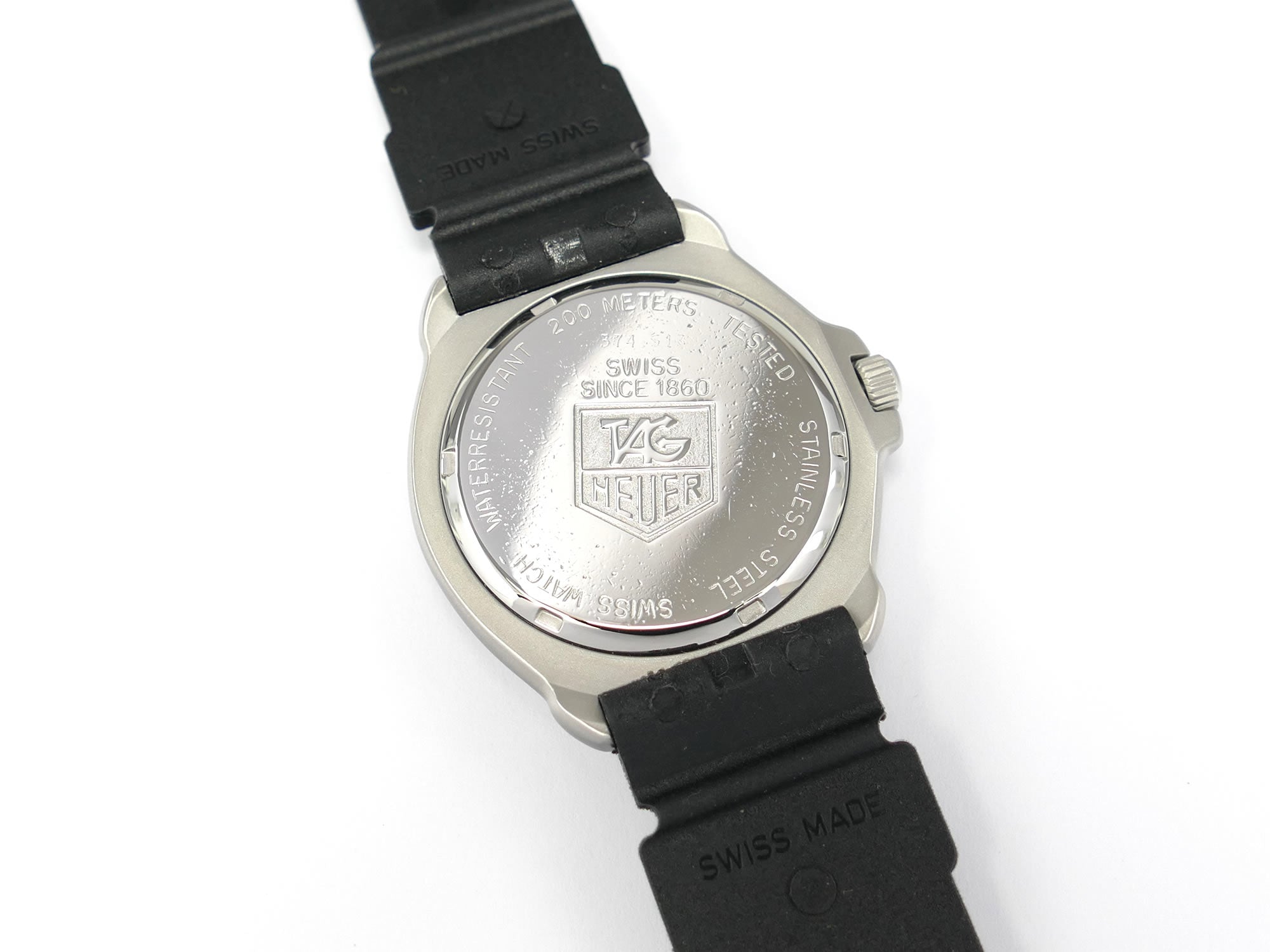 TAG Heuer Formula 1 Mid size 374.513 stainless steel screw down case back