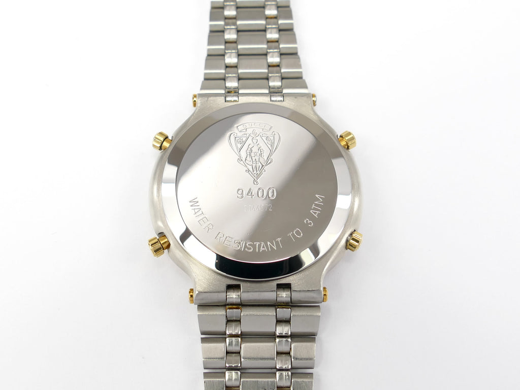 Gucci 9400 stainless steel case back