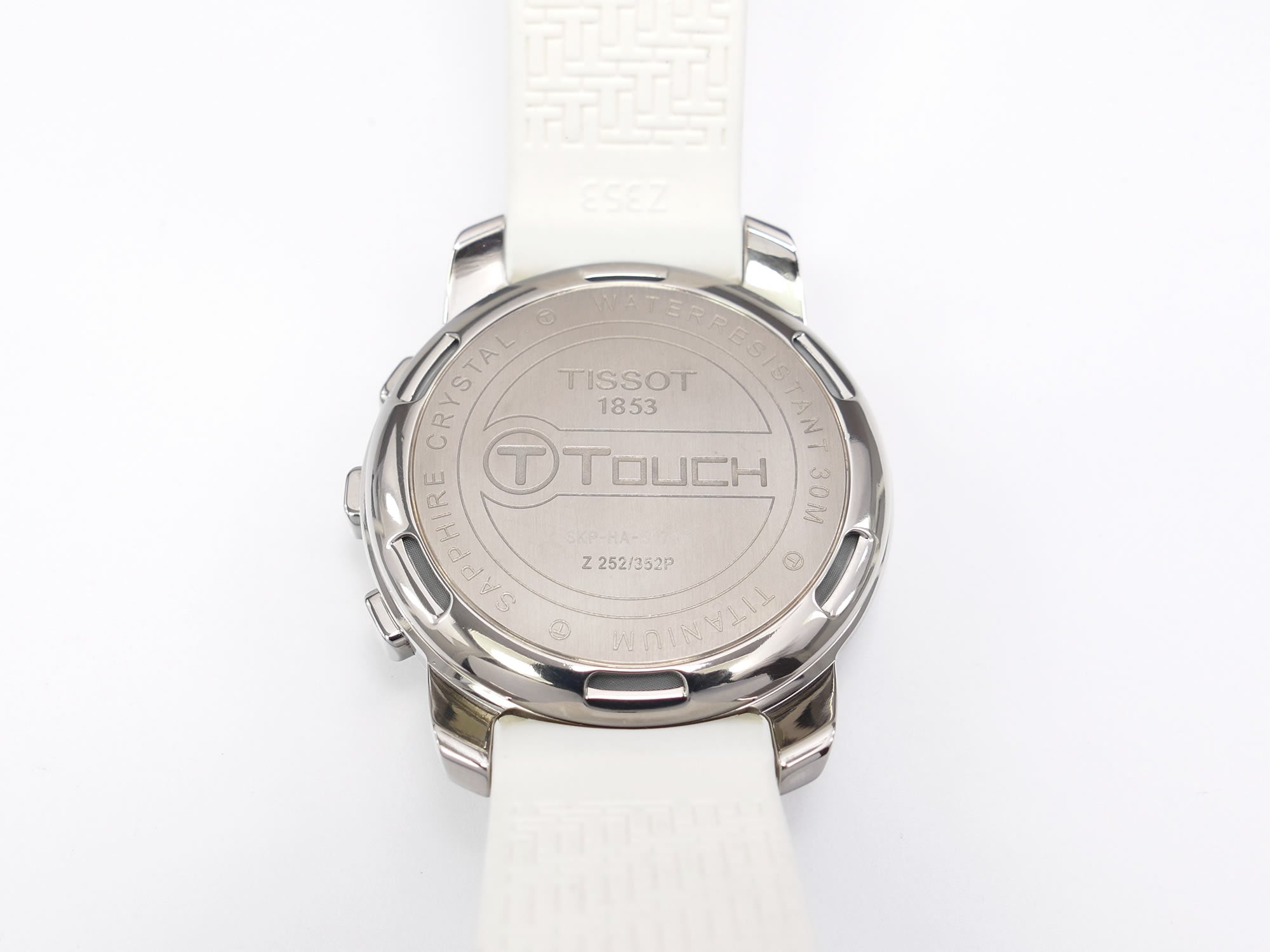 Tissot T-Touch Z252/352P Titanium case back