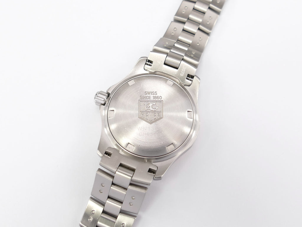 TAG Heuer 2000 Exclusive WN1353 stainless steel screw down case back