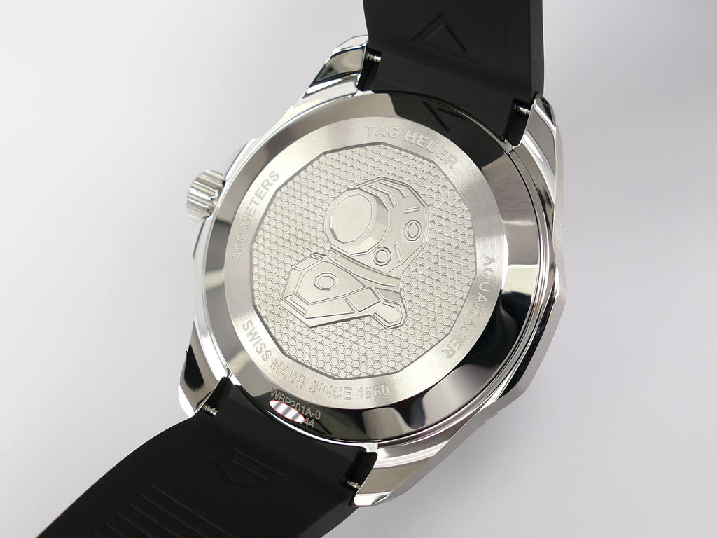 New TAG Heuer Aquaracer WBP201A stainless steel case back