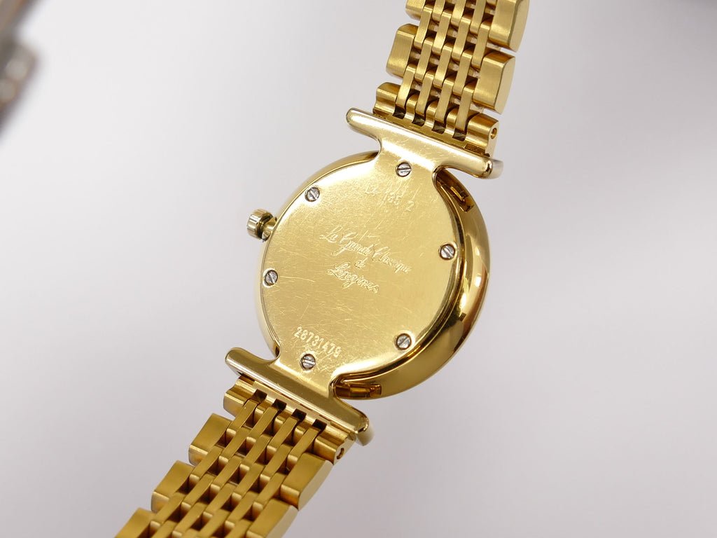 Longines La Grande Classique L4.135.2 Gold PVD case back