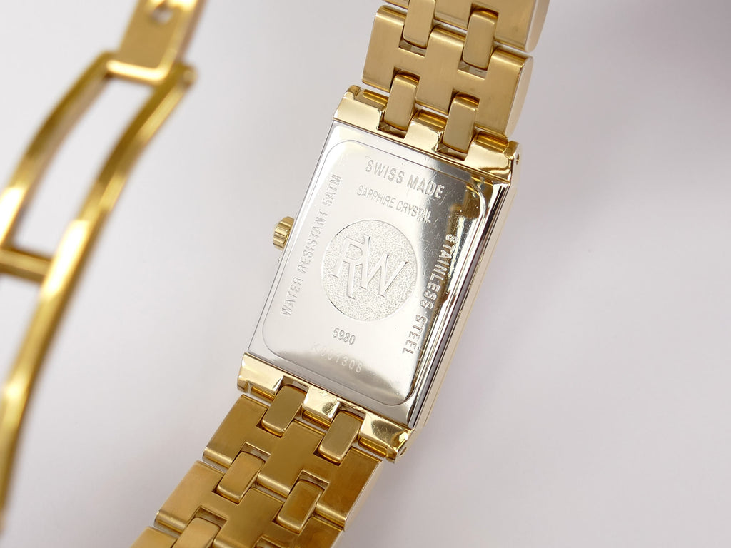 Raymond Weil Tango 5980 stainless steel case back