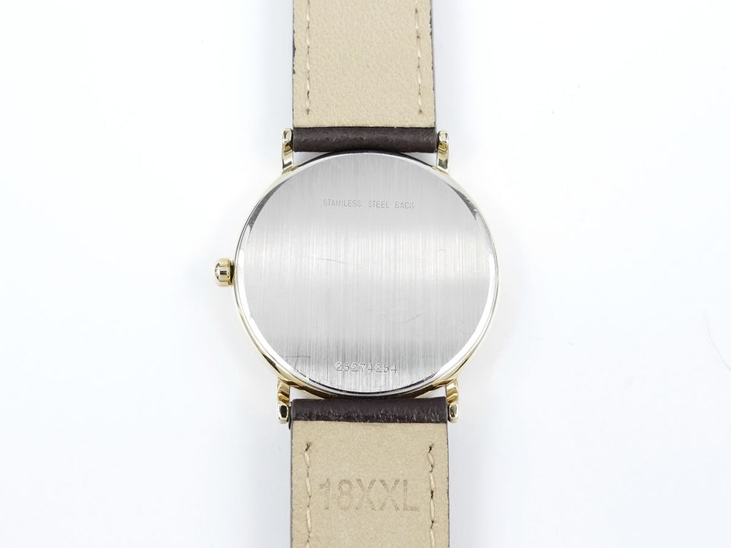 Longines Presence stainless steel case back