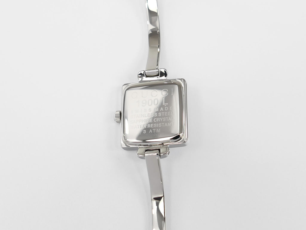 Gucci 1900L Stainless Steel case back