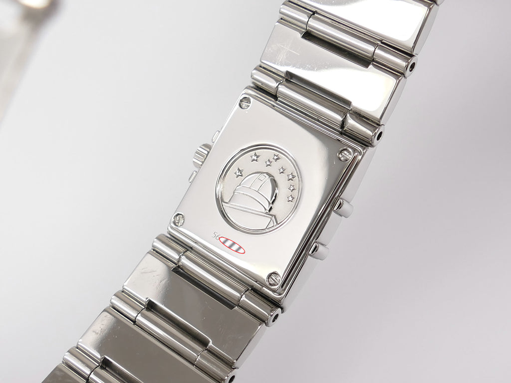 Omega Constellation Quadra 1528.76.00 stainless steel case back