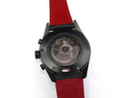 TAG Heuer Carrera Chronograph CV2A81 titanium exhibition screw down case back