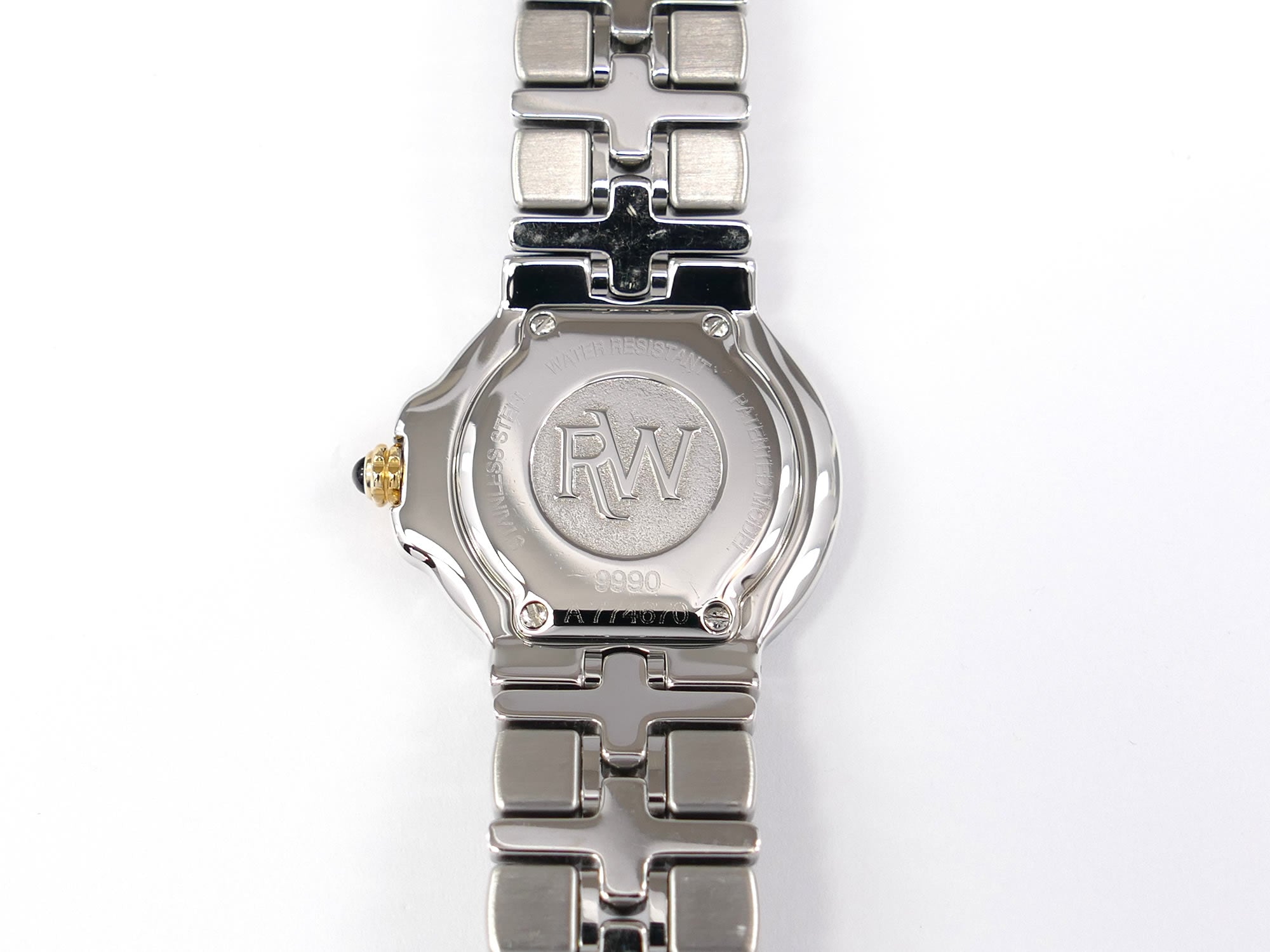 Raymond Weil Parsifal 9990 stainless steel case back