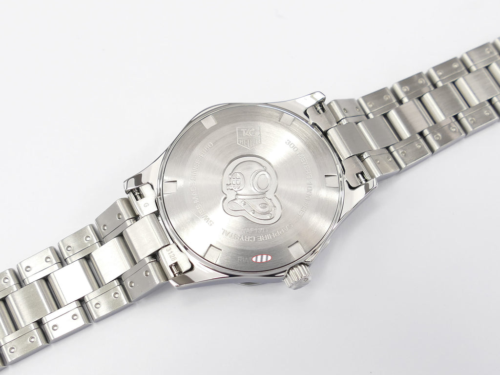 TAG Heuer Aquaracer WAF1311 stainless steel screw down case back
