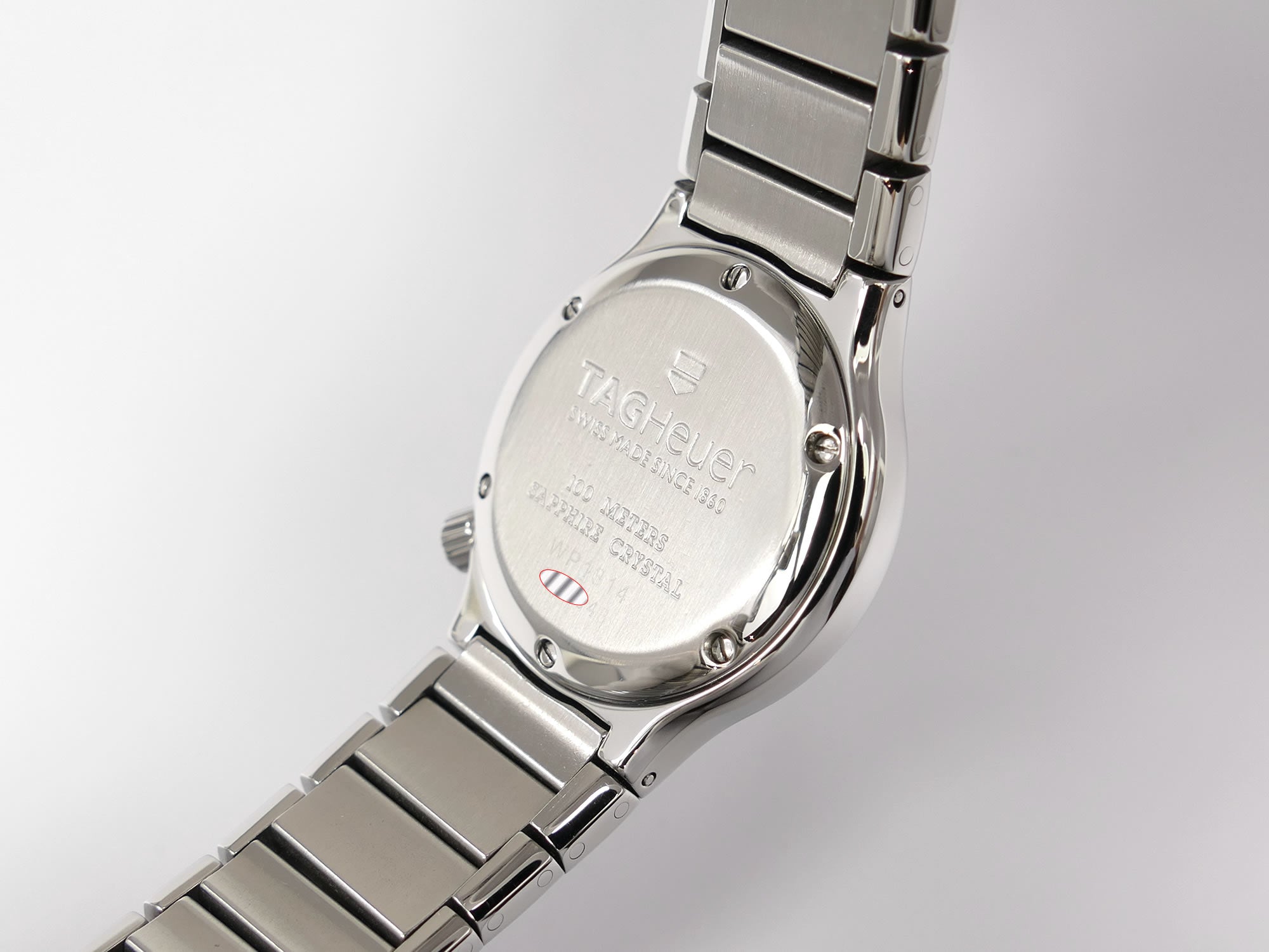 TAG Heuer Alter Ego WP1314 stainless steel case back