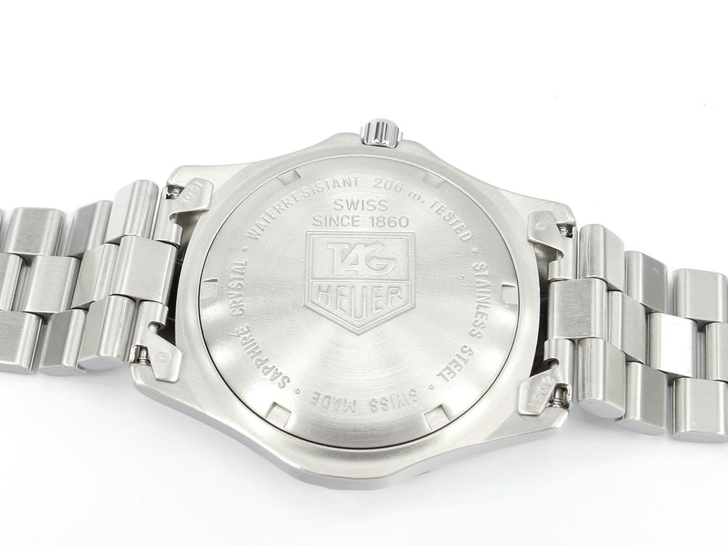 TAG Heuer 2000 WK1113 screw down case back