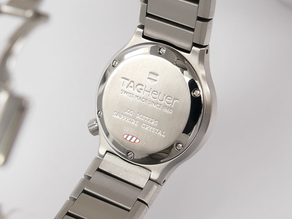 TAG Heuer Alter Ego WP1311 Stainless steel case back