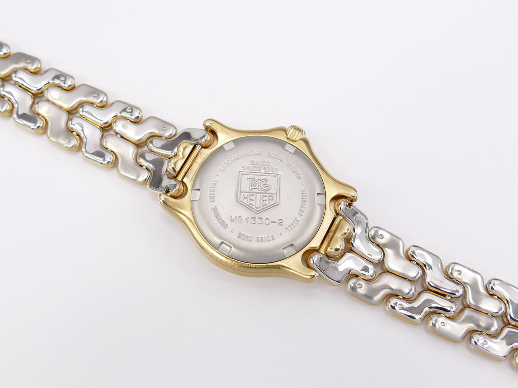 TAG Heuer SEL WG1330-2 stainless steel screw down case back