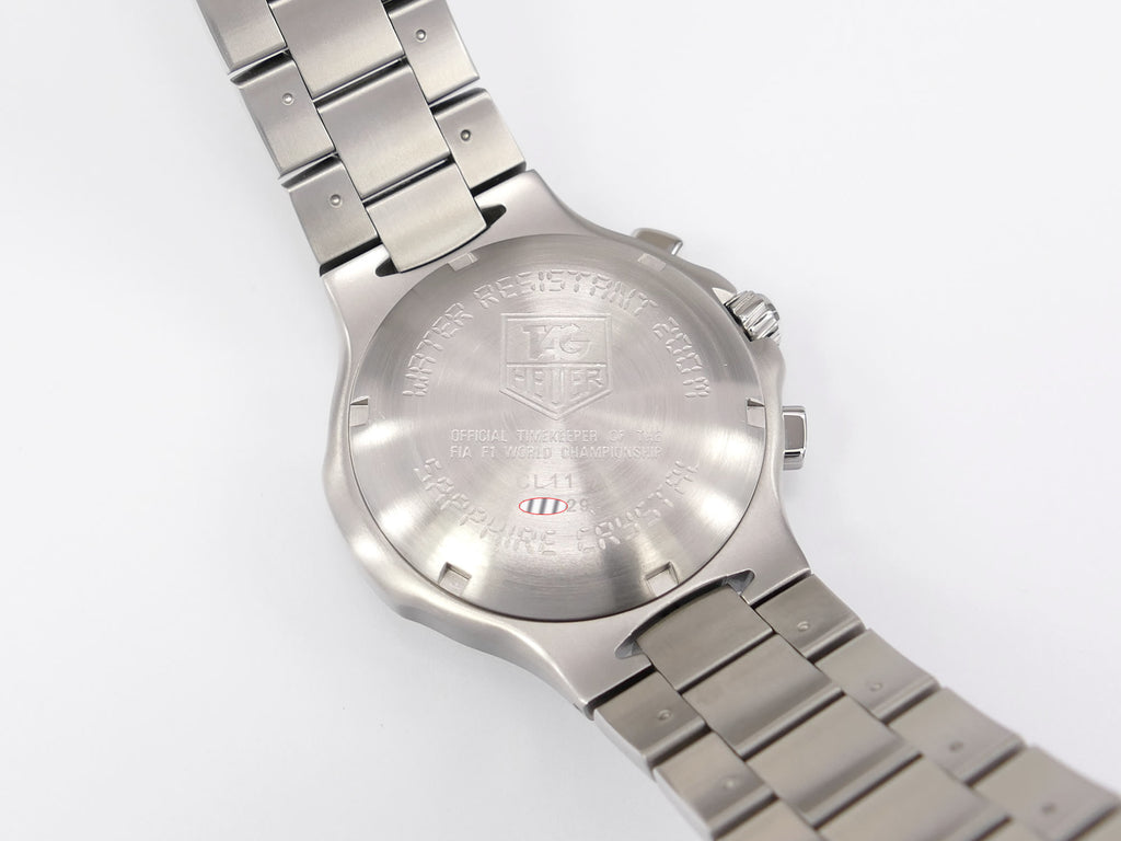 TAG Heuer Kirium F1 CL111A stainless steel screw down case back