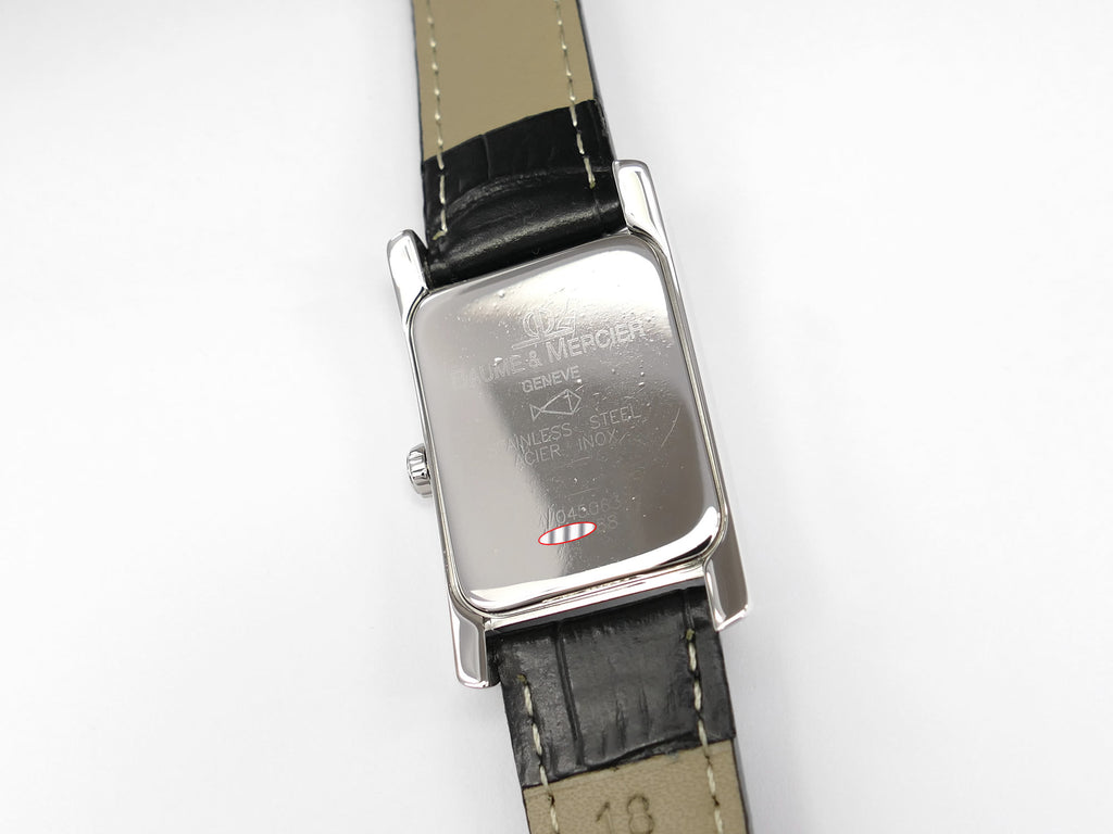 Baume & Mercier Hampton MV045063 stainless steel case back