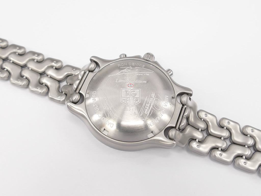 TAG Heuer SEL CG2113 stainless steel screw down case back