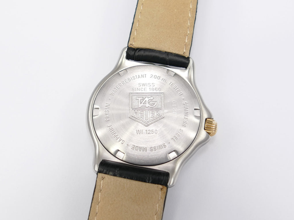 TAG Heuer SEL WI1250 stainless steel screw down case back