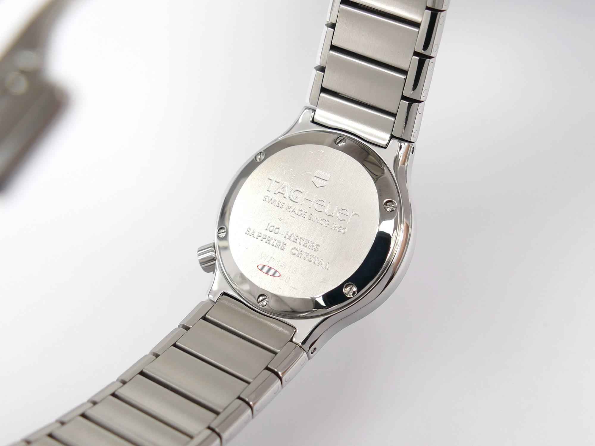 TAG Heuer Alter Ego WP1313 stainless steel case back