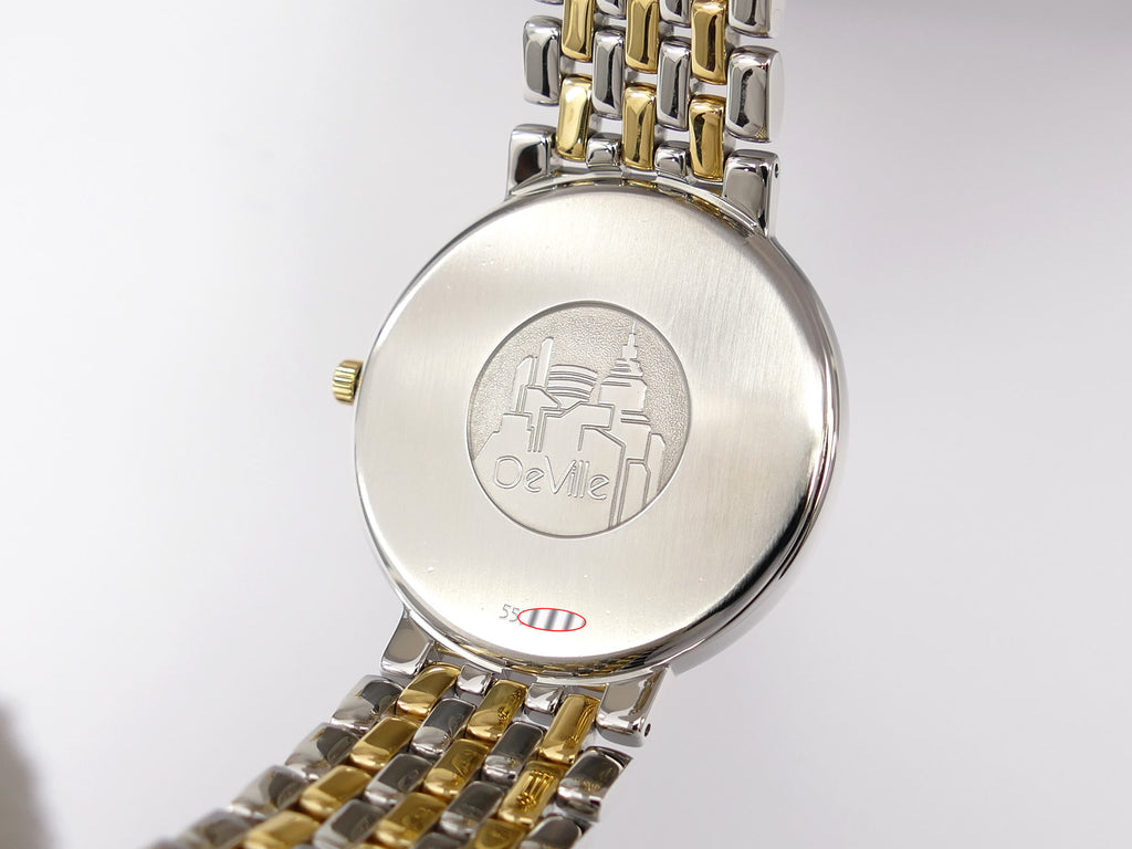 Omega De Ville 7200.23.00 stainless steel case back