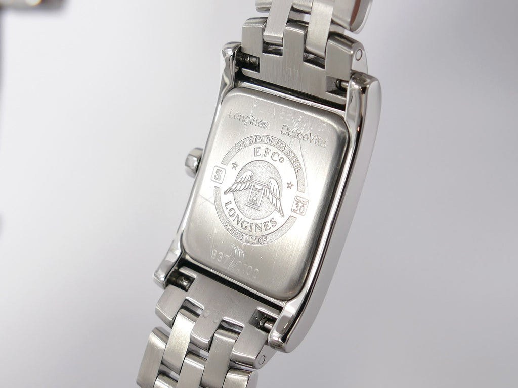 Longines DolceVita L5.155.4 stainless steel case back
