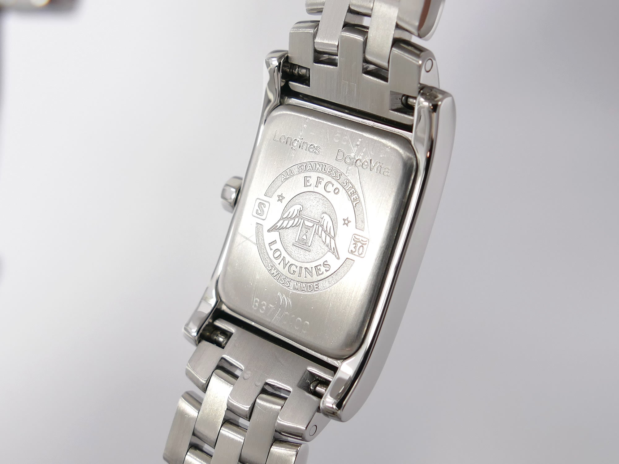Longines DolceVita L5.155.4 stainless steel case back