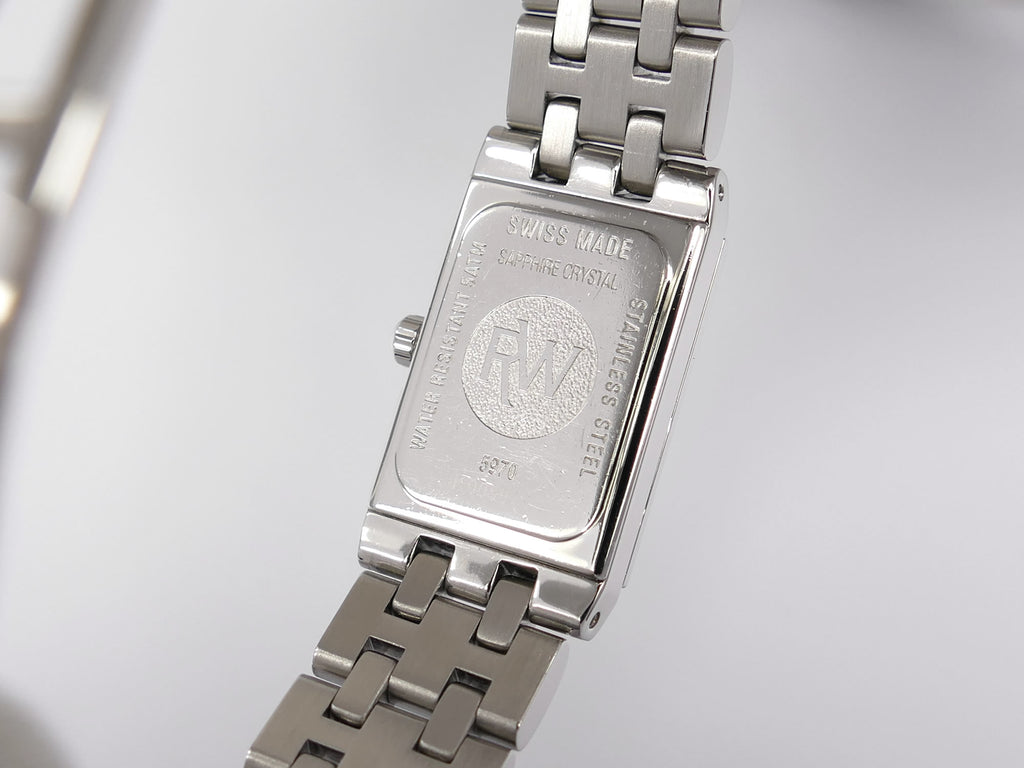 Raymond Weil Tango 5970 stainless steel case back