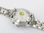 TAG Heuer Link CT5114 Ayrton Senna stainless steel screw down case back