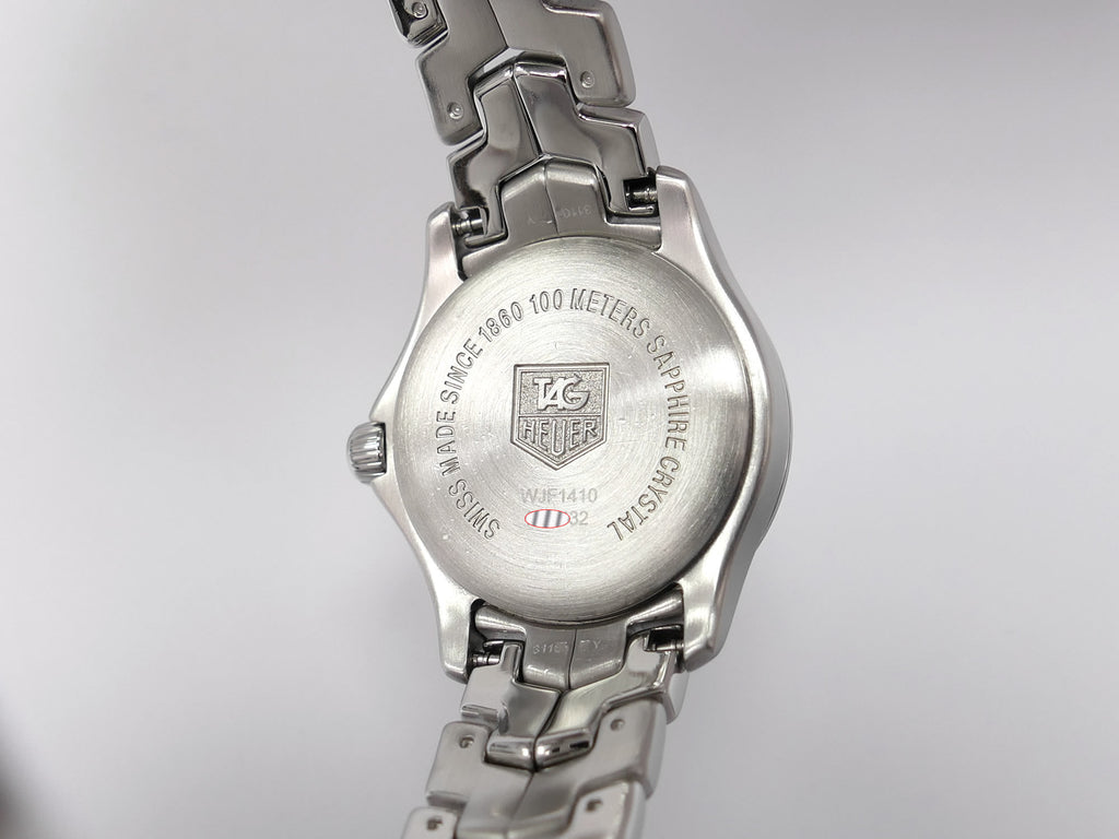 TAG Heuer Link WJF1410 stainless steel case back