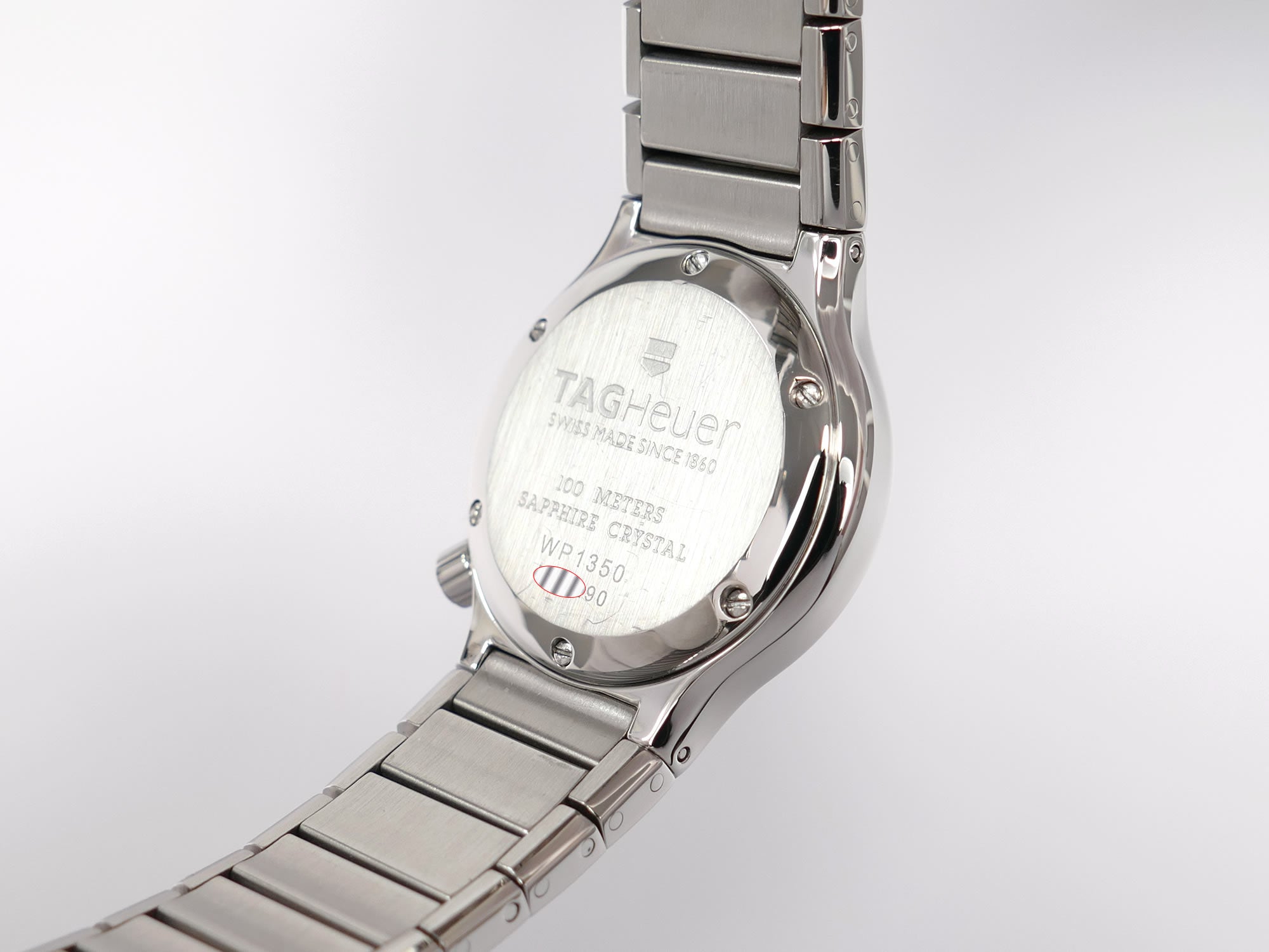 TAG Heuer Alter Ego WP1350 stainless steel case back