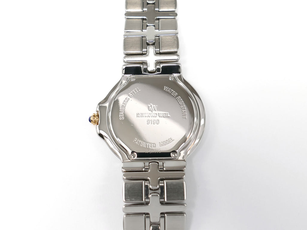 Raymond Weil Parsifal 9190 stainless steel case back